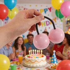  African Rhythmic Percussion Instrument - Asalato Shaker Ball - Handheld Double