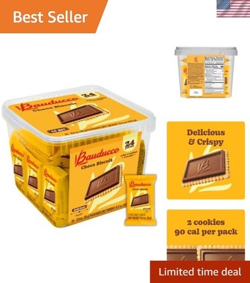Delightful Choco Biscuit Cookies - 15.2 oz Pack Perfect for Snacking & Sweets
