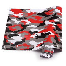 Camo Car Stickers Vinyl Wrap Camouflage Decal Film Moto Bike Truck Stickers