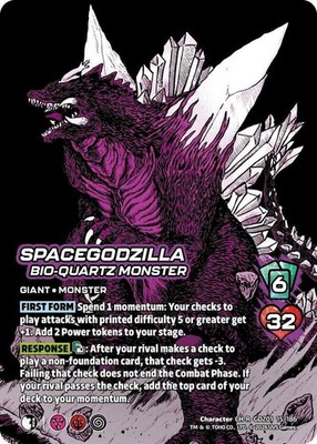 1X-SpaceGodzilla, Bio-Quartz Monster-GZ01-Reign of Kaiju-Universus