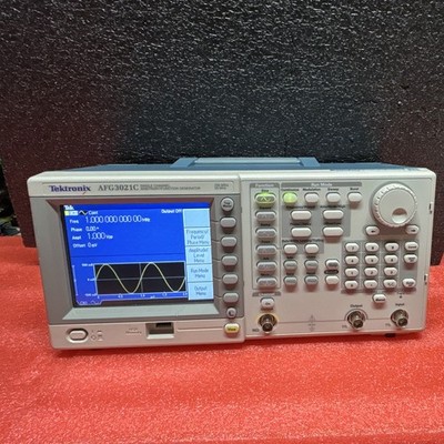 Tektronix AFG3021C Single Channel Arbitrary/Function Generator, 25 MHz. As Is