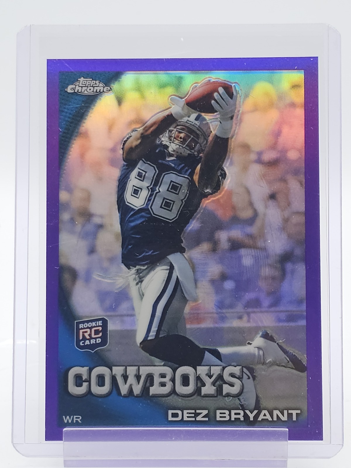Dez Bryant Topps Chrome #C60 Purple Refractor