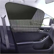Car Front Side Window Shade 2 Pcs Color: Black 2 pcs Front  Semi-Blackout B  