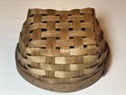 Vintage Basketville Putney Vermont Wooden Weave Bread Basket — photo 9