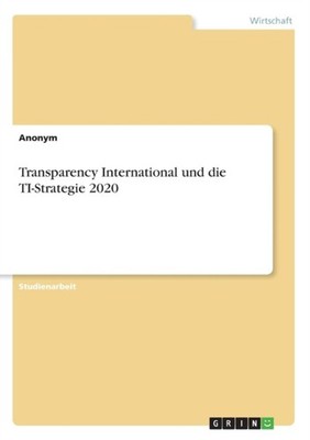 von Meding - Transparency International und die TI-Strategie 2020 - Ne - X555z