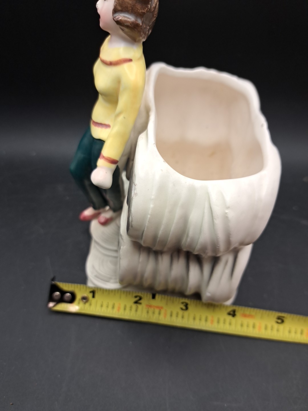 Vintage Relpo DANCING TEENAGE GIRL PLANTER Samson Imports #5437A 1963 HTF