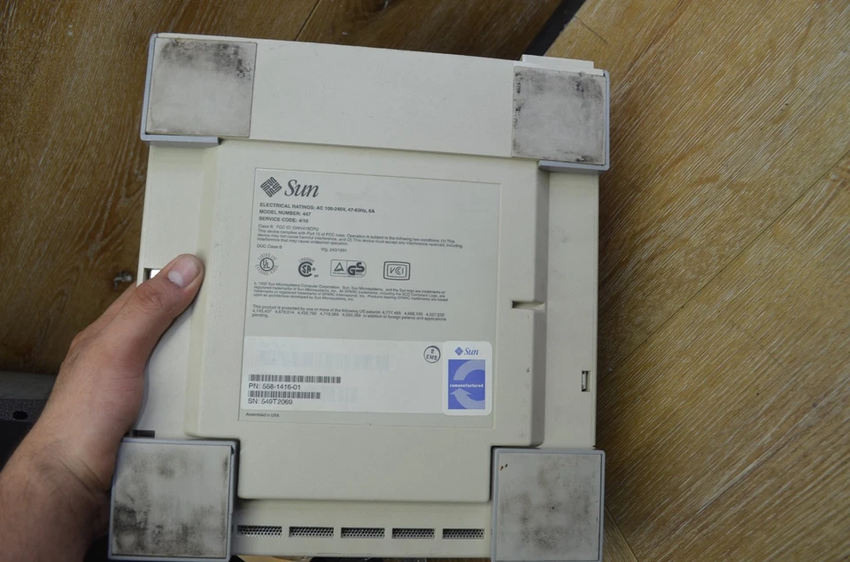 QUANTITY 1 SUN SPARCstation CLASSIC Model 447 | - Image 3 of 4