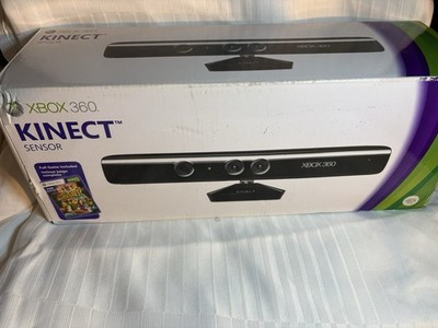 Microsoft Xbox 360 Kinect Sensor Motion Camera, Wired Cable, Black, Box