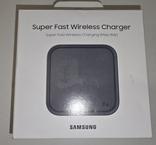 Samsung 15W Super Fast Wireless Charger with Travel Adapter - Gray