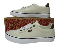 Vans Atwood Deluxe Woven Turtledove Beige  Mens Sz 9 Canvas Sneakers