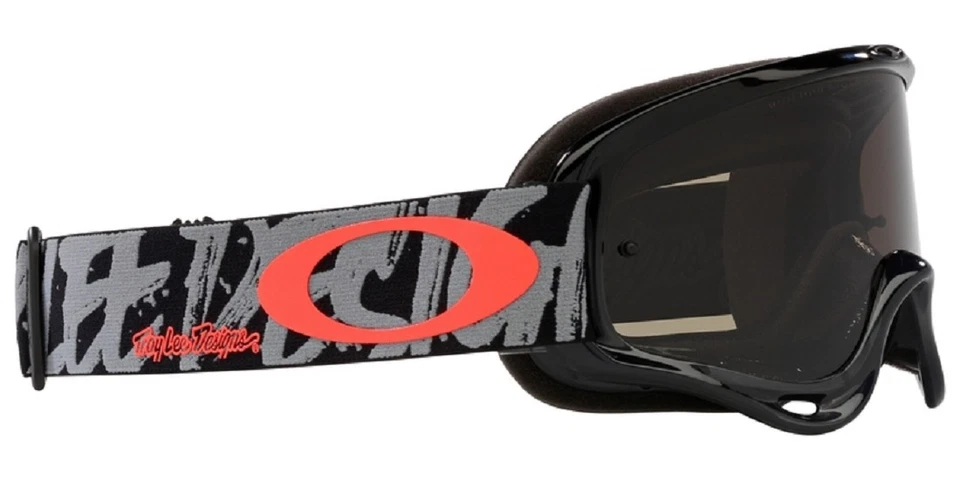 OAKLEY O Frame MX Brille - TLD Grau Stripes Persimmon Linse - Bild 4 von 4