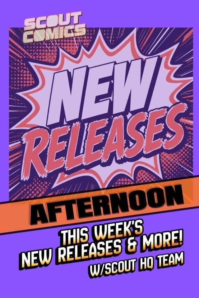 WEDNESDAY NEW RELEASE AFTERNOON SHOW  - Live @ HQ - New Releases & More!