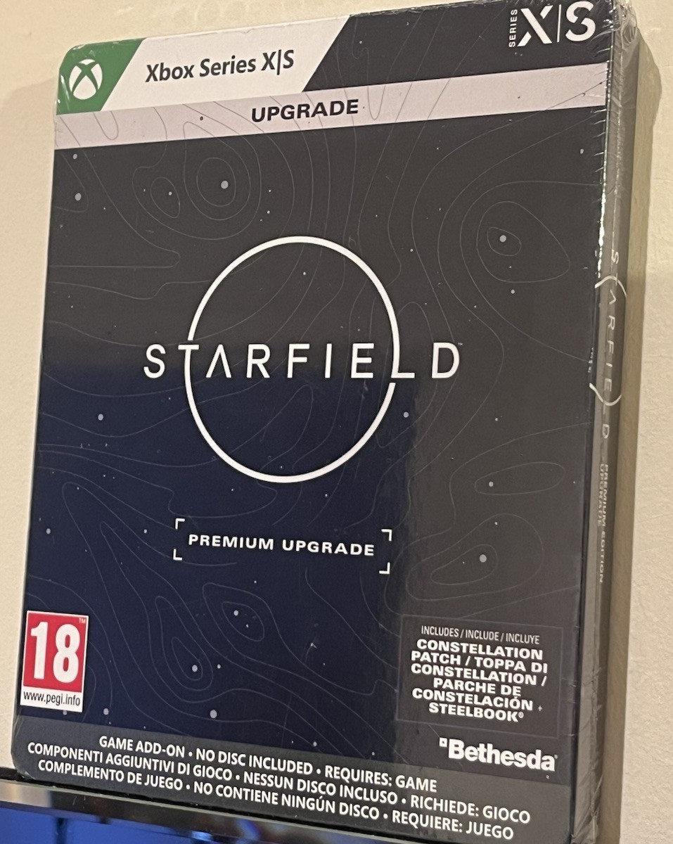 MICROSOFT XBOX SERIES X/S STARFIELD PREMIUM UPGRADE EDITION UK PAL *SEALED*
