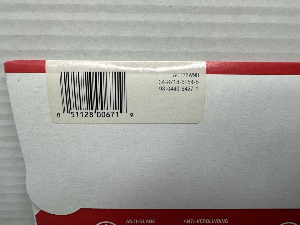 3M Anti-Glare Filter 23.6" Widescreen Monitor Screen, Touch, Clear 16:9 AG236W9B - Image 3 of 4