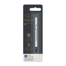 Image of Parker 5th Technology Pen Ink Refill Fine Point Blue Ink 1 Count blue fine nib b