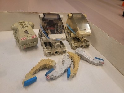Vintage Robotix Capsules Canopy Grab Arms Jaws