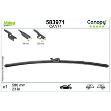 Scheibenwischer vorne links für Toyota Supra DB | 24437485