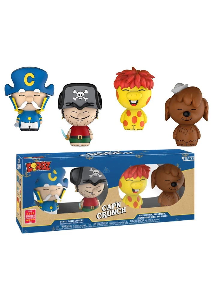 Dorbz 2018 Summer Convention Edición Limitada Cap'n Crunch Paquete de 4 Foto 2 de 2
