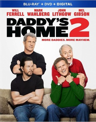 NEW Daddy's Home 2 Blu-ray DVD Digital Will Farrell Mark Wahlberg Mel Gibson