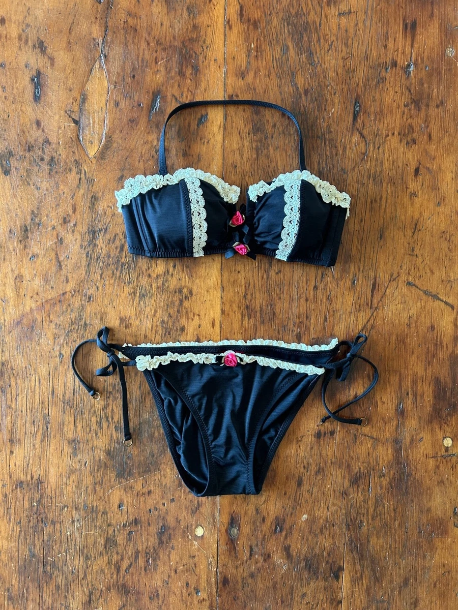 Bikini de natation multicolore imprimé col en V Betsey