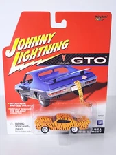 Johnny Lightning - White Lightning - 1971 Pontiac GTO Pro Street Tiger Print