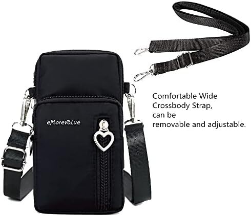 AH Small Vertical Leather Pouch with 360 Rotating Clip, Holster Flip Phone Case - Picture 5 of 6