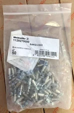 1 bag (50pcs) Weidmuller Terminal Block Accessories SAKQ 2.5/2 1129270000