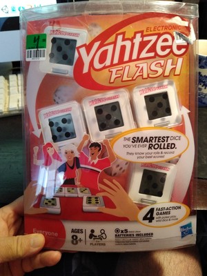 electronic yahtzee board game