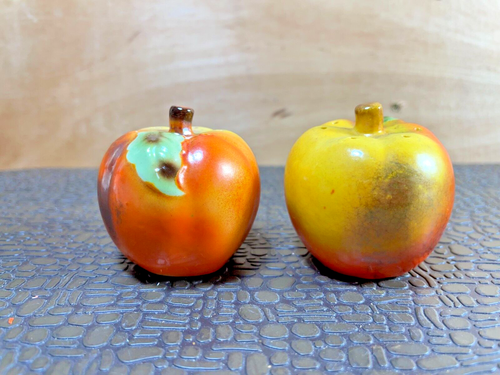 Apfel/Tomaten Keramik Salz und Pfefferstreuer - Bild 4 von 7