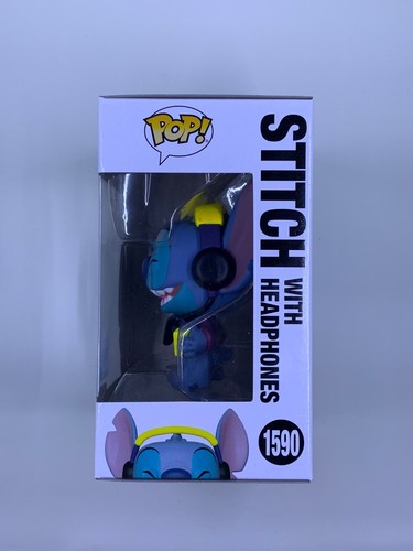 Funko Pop, Disney, Lilo & Stitch, Stitch con Auriculares Edición Limitada Supreme - Imagen 2 de 6