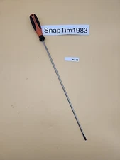 Matco Tools Witte Orange Handle  Flat Tip  Screwdriver Long Spo/G14 14×5/32