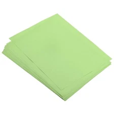 50 Sheets Colored Copy Paper 8.5x11 Inch 22lb/80gsm Light Green