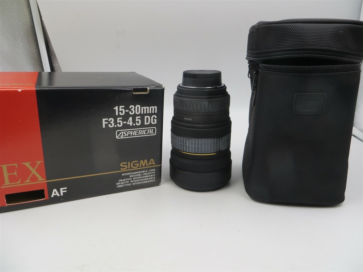 Sigma 15-30mm f/3.5-4.5 EX Aspherical DG DF AF Lens for Sigma 15-30mm f/3.5-4.5 EX Aspherical DG DF AF Lens for