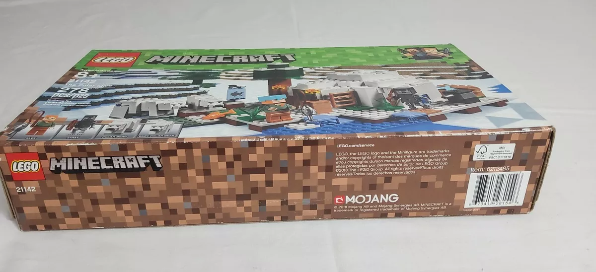 Lego minecraft the polar igloo 21142 building kit store