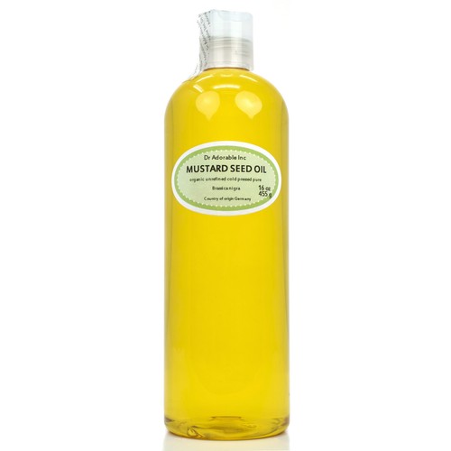MUSTARD SEED OIL BY DR.ADORABLE ORGANIC 100 % PURE COLD PRESSED 2oz-UP TO 7LB - 第 14/23 張圖片