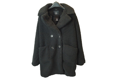 NOLESS Damen Mantel schwarz Gr. M