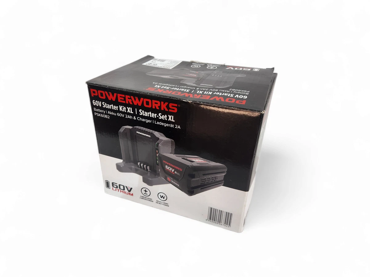 LADEGERÄT POWERWORKS P60UC 60V Nur Ladegerät auch passend zu  