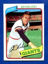 1980 TOPPS #217 ED HALICKI VG