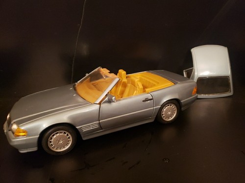 1990 MERCEDES BENZ 500SL HARDTOP CONVERTIBLE DIECAST MODEL CAR 1:18 REVELL - Picture 11 of 11