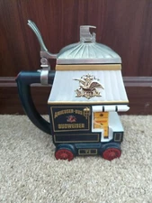 Anheuser Busch AB Budweiser Stein Members Only Collectors Club 1998 CB8 T22