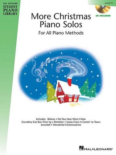 More Christmas Piano Solos - Level 4 (Mixed Media Product)