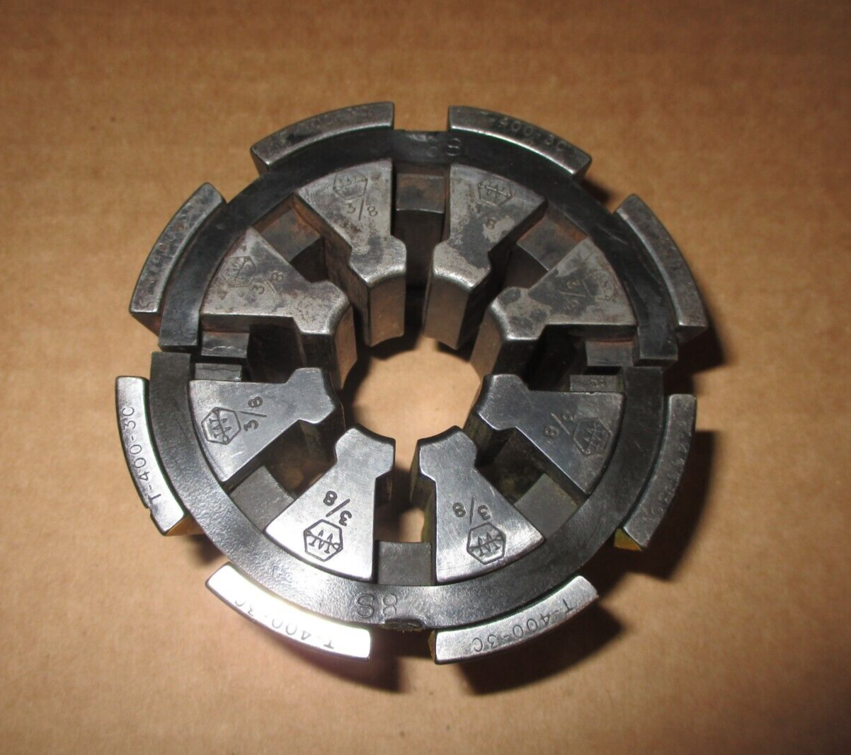 WEATHERHEAD HYDRAULIC HOSE CRIMPER DIE SET T4003C 3/8" COLLET SET eBay