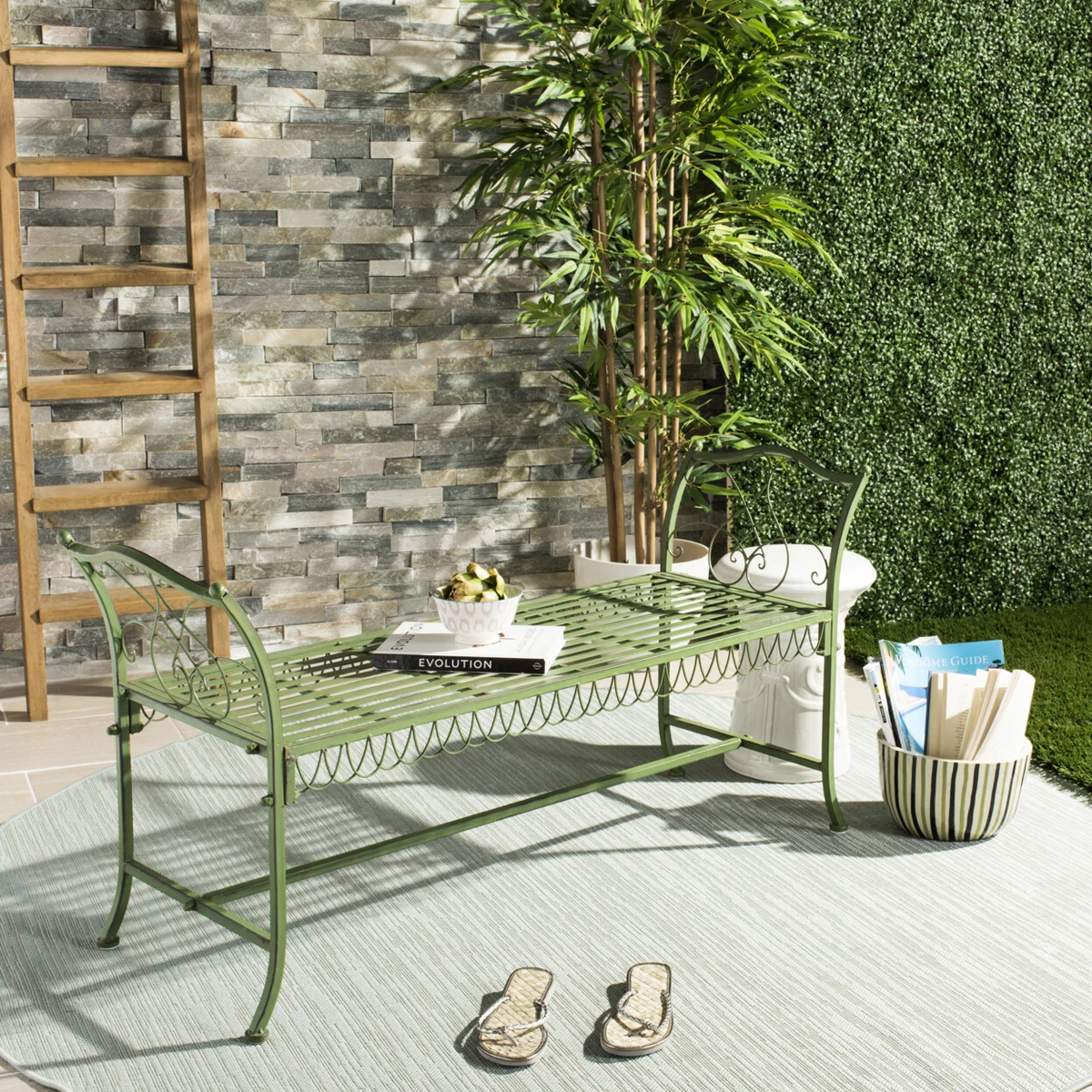 Safavieh outdoor online bench