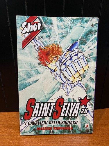 SAINT SEIYA I CAVALIERI DELLO ZODIACO 26 DI 28 EDIZIONE STAR COMICS 2002 SHOT