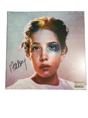 HALSEY SIGNED VINYL LP MANIC BEAUTIFUL SINGER BECKETT BAS
