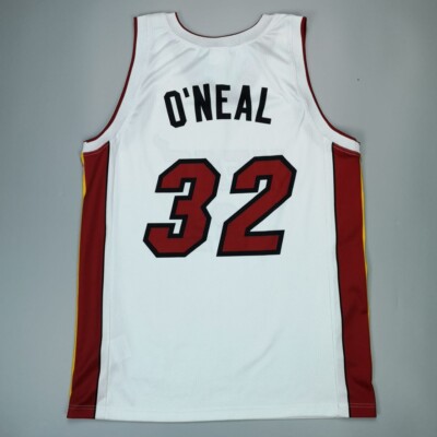 Vintage Miami Heat Shaquille O'Neal #32 NBA Champion Jersey