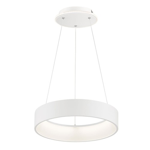 Luce Sala da Pranzo Lampadario Lampada Dimmerabile Anello LED Regolabile Bianco - Foto 2 di 7