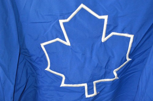 VTG Toronto Maple Leafs NHL Licensed Full Zipper Snap Button DeLong Jacket Sz M - Picture 8 of 20