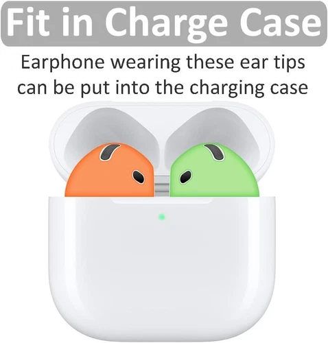 Ultra Thin Slim Silicone Eartips Earbuds Gel Cover Accessories Compatible - Bild 2 von 5