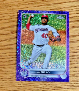 JOSIAH GRAY 2022 Topps Chrome #160 Rookie RC Purple Speckle Refractor /299